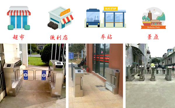 擺閘的使用場合